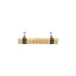 Handcrafted Woven Cane Cabinet Pull Handle with Antique Brass Finish, for Drawers, - Image 3