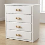 Wooden Cabinet Knob, Triple Ball Design, Natural Wood Finish with Metal Post - Image 5