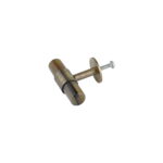 Aurelia T-Knob, Natural Horn and Antique Brass, - Image 2