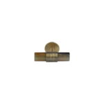 Aurelia T-Knob, Natural Horn and Antique Brass, - Image 3