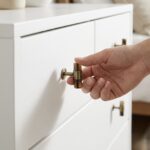 Aurelia T-Knob, Natural Horn and Antique Brass, - Image 5